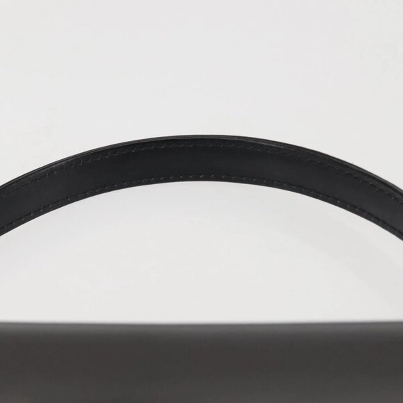 GUCCI Hand Bag Leather Black Gold Auth ep10849 - Picture 11 of 16